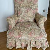 Antique toad armchair