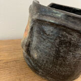 Terracotta head vase