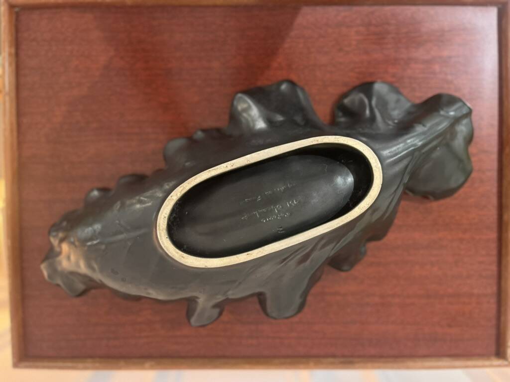 Pol Chambost leaf ceramic cup