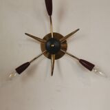 Plafonnier ou applique spoutnik laiton