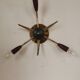 Brass Sputnik ceiling or wall light