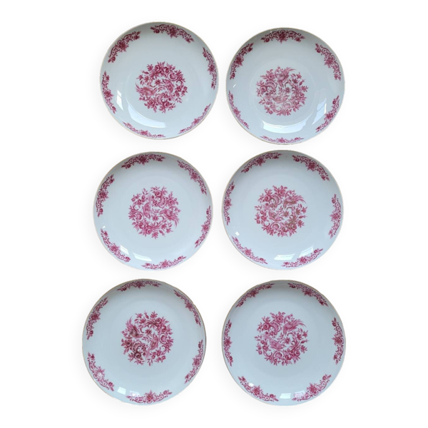 6 assiettes anciennes Hertel Jacob