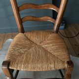 Lot of 2 cherry chairs