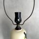 Vintage lamp, table lamp with ceramic base, mid-century floor lamp