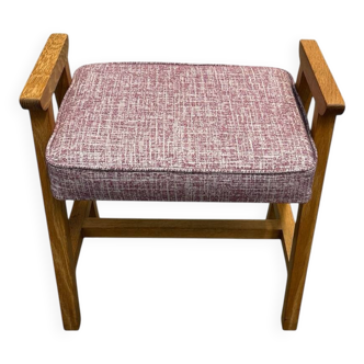 Oak stool by Guillerme & Chambron for Your Home