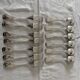 6 silver metal cutlery mesh model