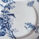5 Carmen dinner plates by UetC Sarreguemines