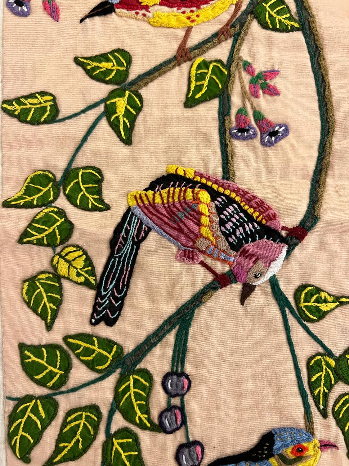 Vintage patchwork au fils d'indra 1970