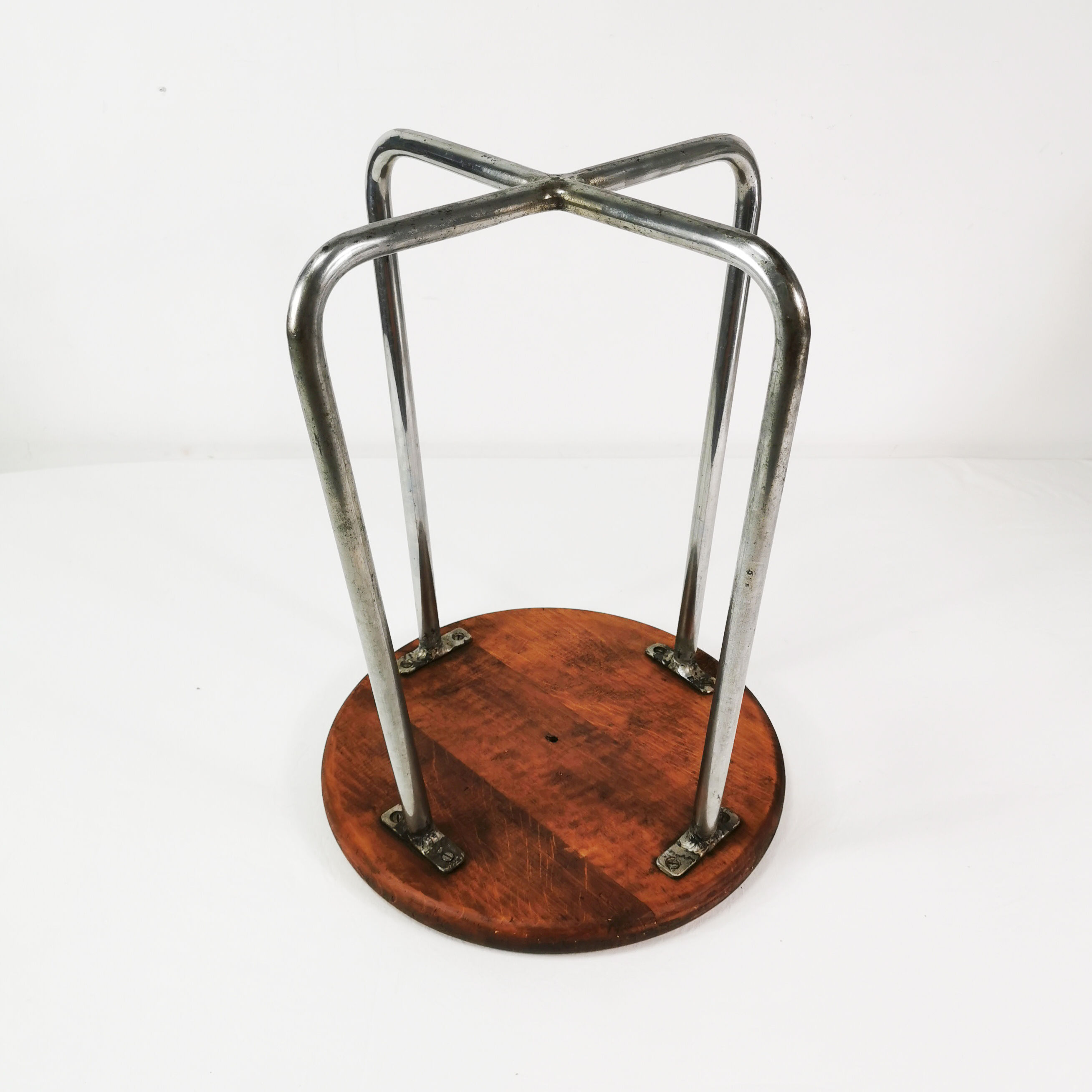 Bauhaus stool, Czechoslovakia, 1930s