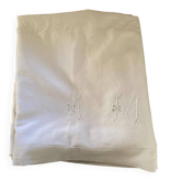 Large sheet with monogram AM.
