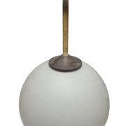 Vintage communist pendant lamp, Poland, 1970s
