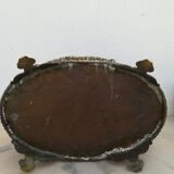 Repulsed brass planter