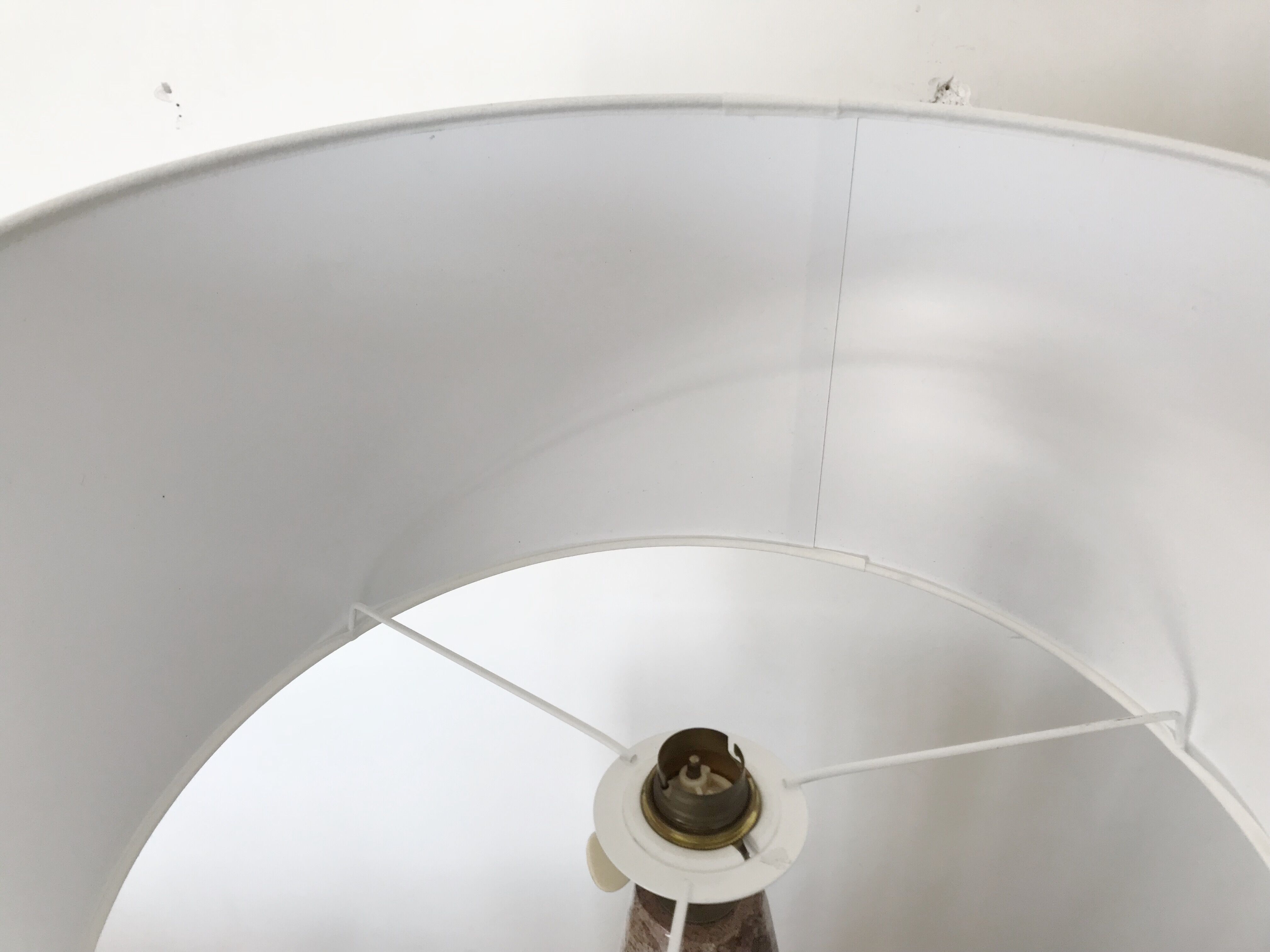 Table lamp ceramic, stoneware, of 1960