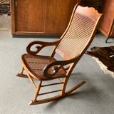 rocking-chair - wood and canning
