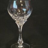 6 verres à vin en cristal 24% Cristallerie Kaspar Lemberg Lorraine vintage