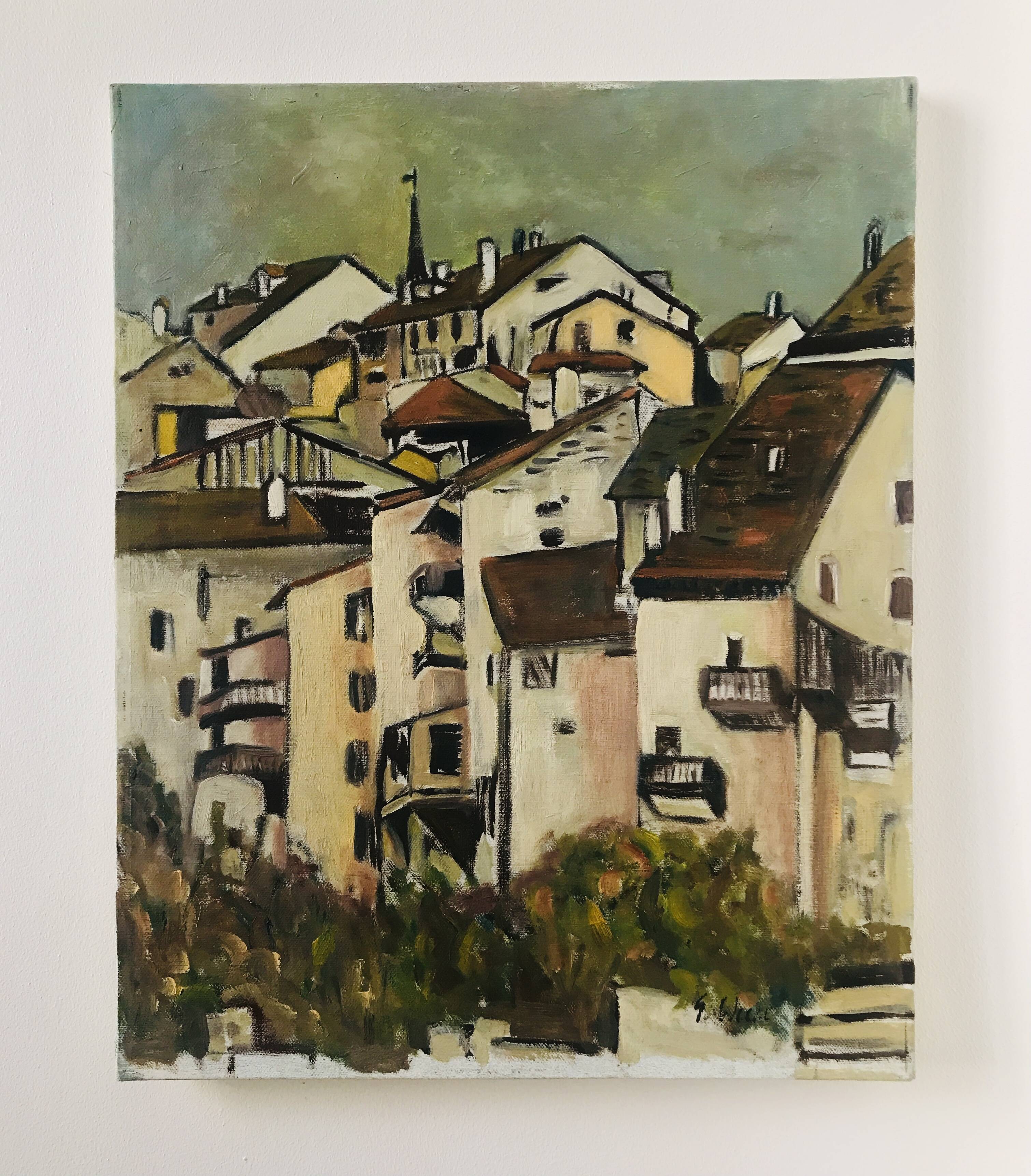 Acrylic on wooden frame