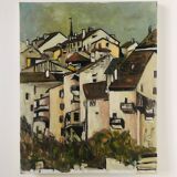Acrylic on wooden frame