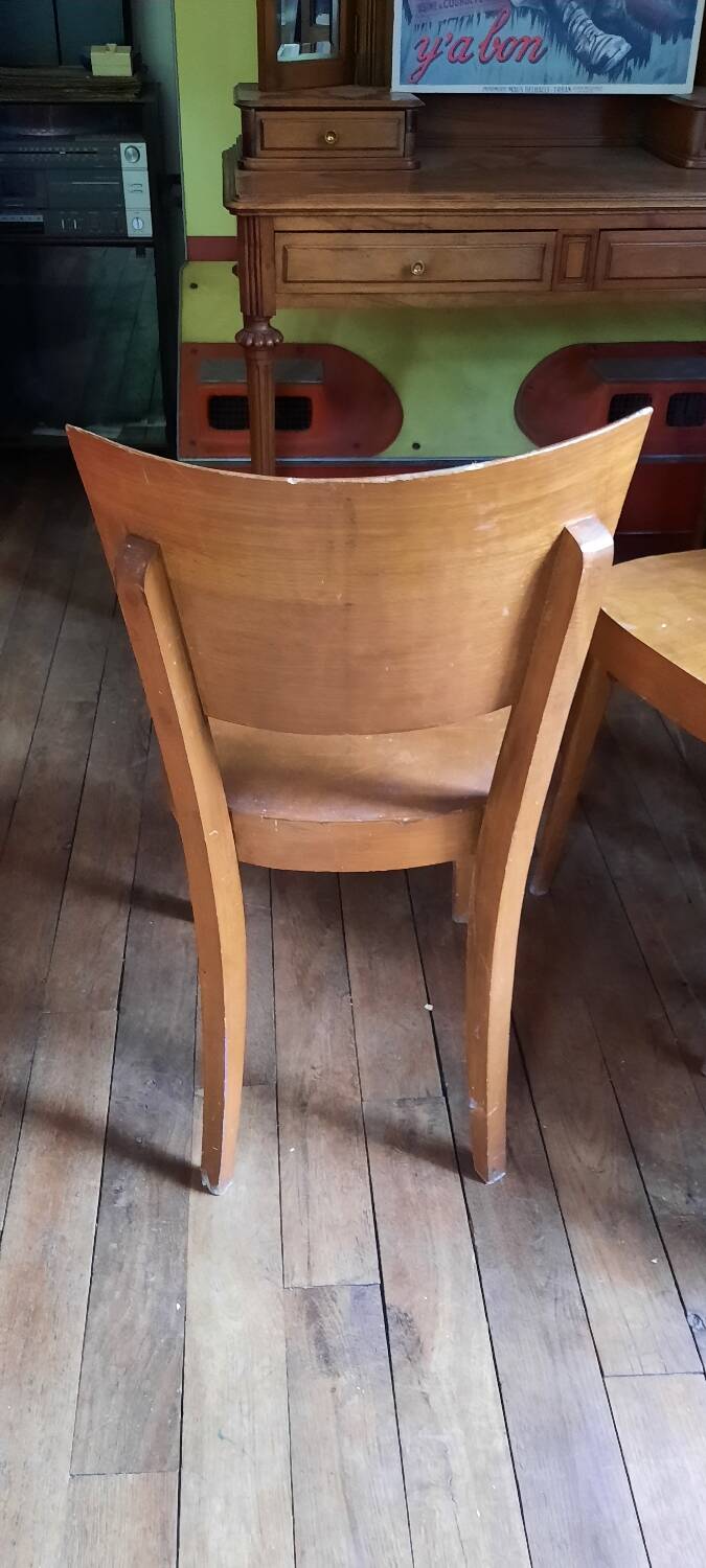 3 Fischel bistro chairs