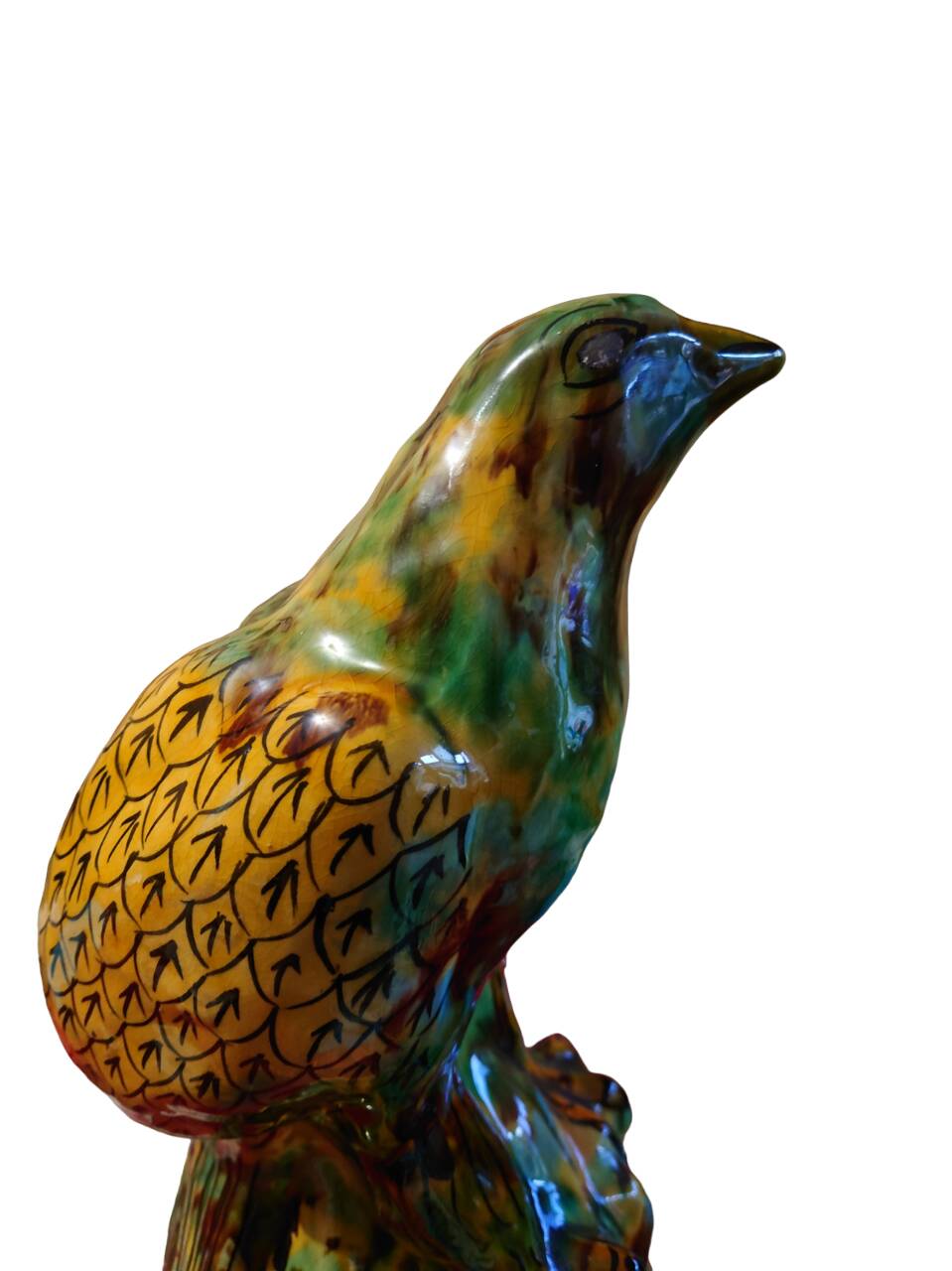 colorful ceramic eagle Mexico