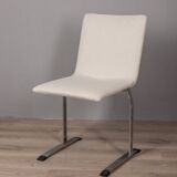 Lot de 6 chaises vintage des années 70 mod. finalement concevoir g. offert pour saporiti