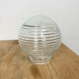 Vintage White Porcelain Wall Light, 1970s