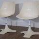 Pair of fiberglass chairs by Matti Suuronen