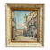 Vintage Impressionist Cityscape Oil Painting