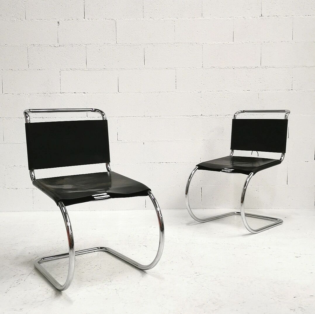 MR10 chair by Mies Van Der Rohe, 1970/80