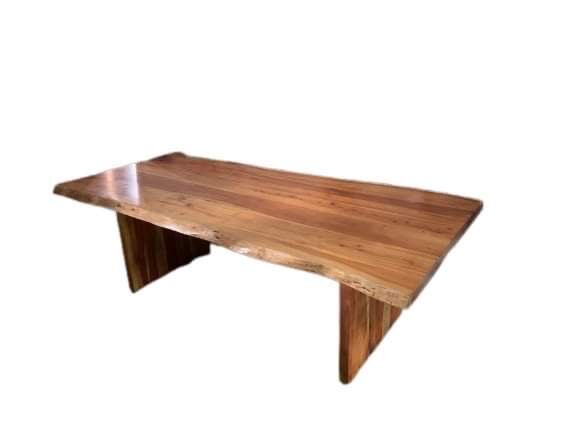 Solid acacia table