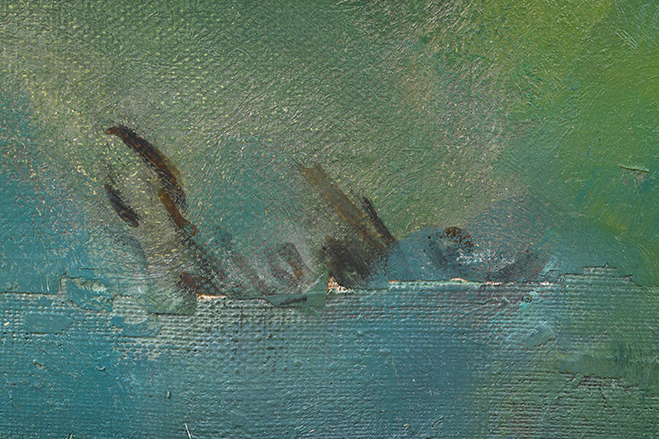 Pair of paintings Venus and Apollo