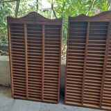 Lot 3 Lockers collection Storage Wood Decoration printing locker for collections