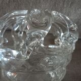 Vase bouquetière en verre Liège 18e siècle
