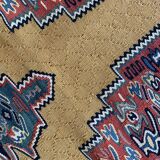 Pair of Yellow Kilims Handmade Persian Flatwoven Area Rugs- 81x115cm