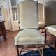 Ensemble de 8 chaises os de mouton style Louis XIII