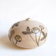 Vintage stoneware soliflore vase signed Losson - Belgium