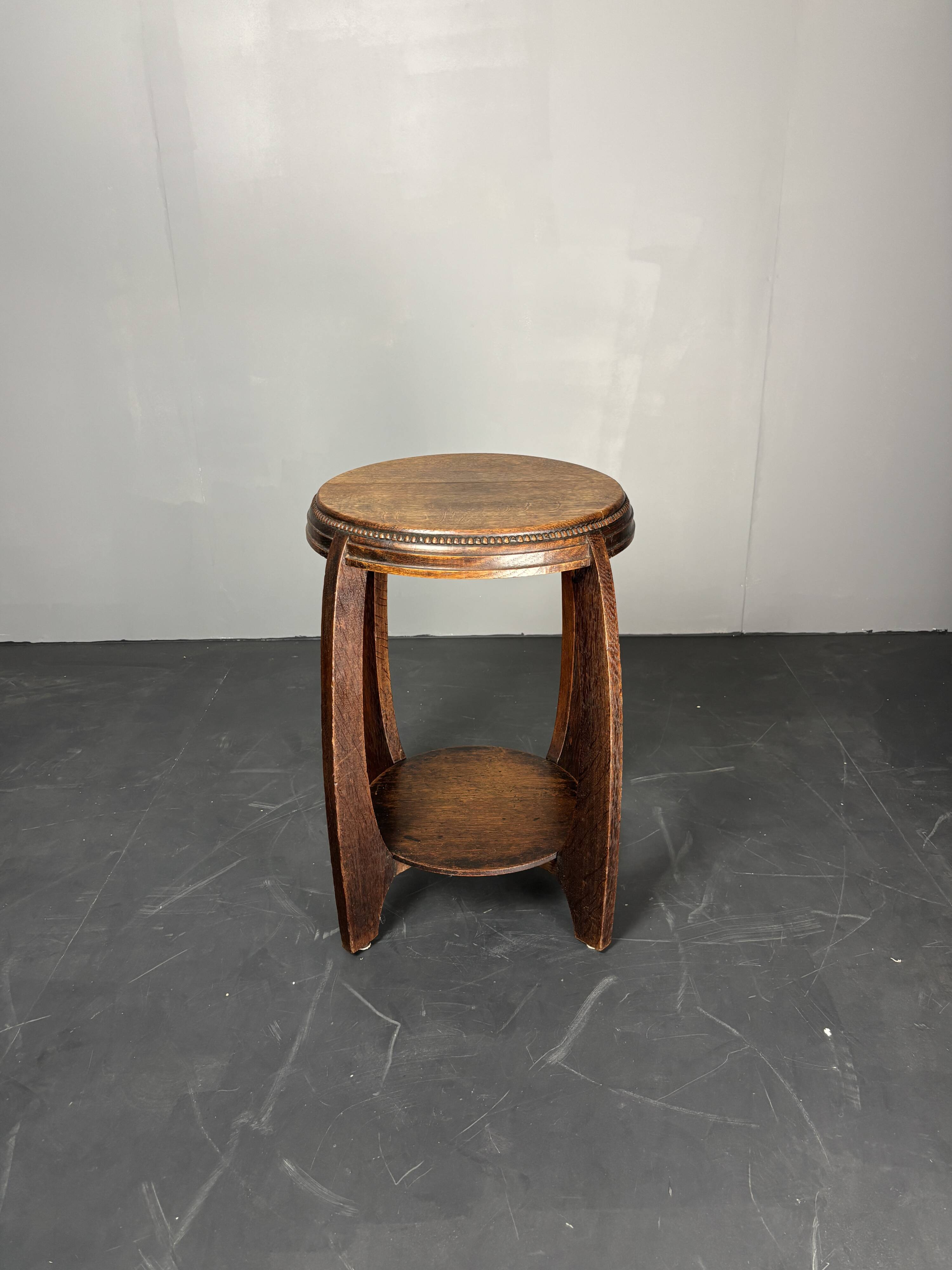 Dutch art deco Amsterdam school side table, 1930s