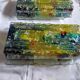 Pair of raak glass appliques, Willem Van Oyen, Chartres model