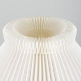 Pair of deep blue table lamps by Holmegaard for Le Klint, Denmark 1970s