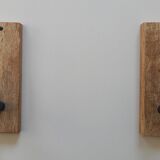 Country chic style candle holders