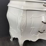 Commode et 2 chevets de style Louis XV, XXe siècle
