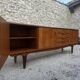 Vintage Scandinavian sideboard - 250 cm