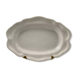Oval flat Moustiers XVIIIth
