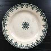 Assiette terre de fer
