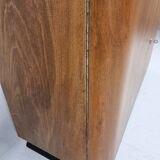 Showcase in Walnut by Jindřich Halabala from UP Zavody, 1950s