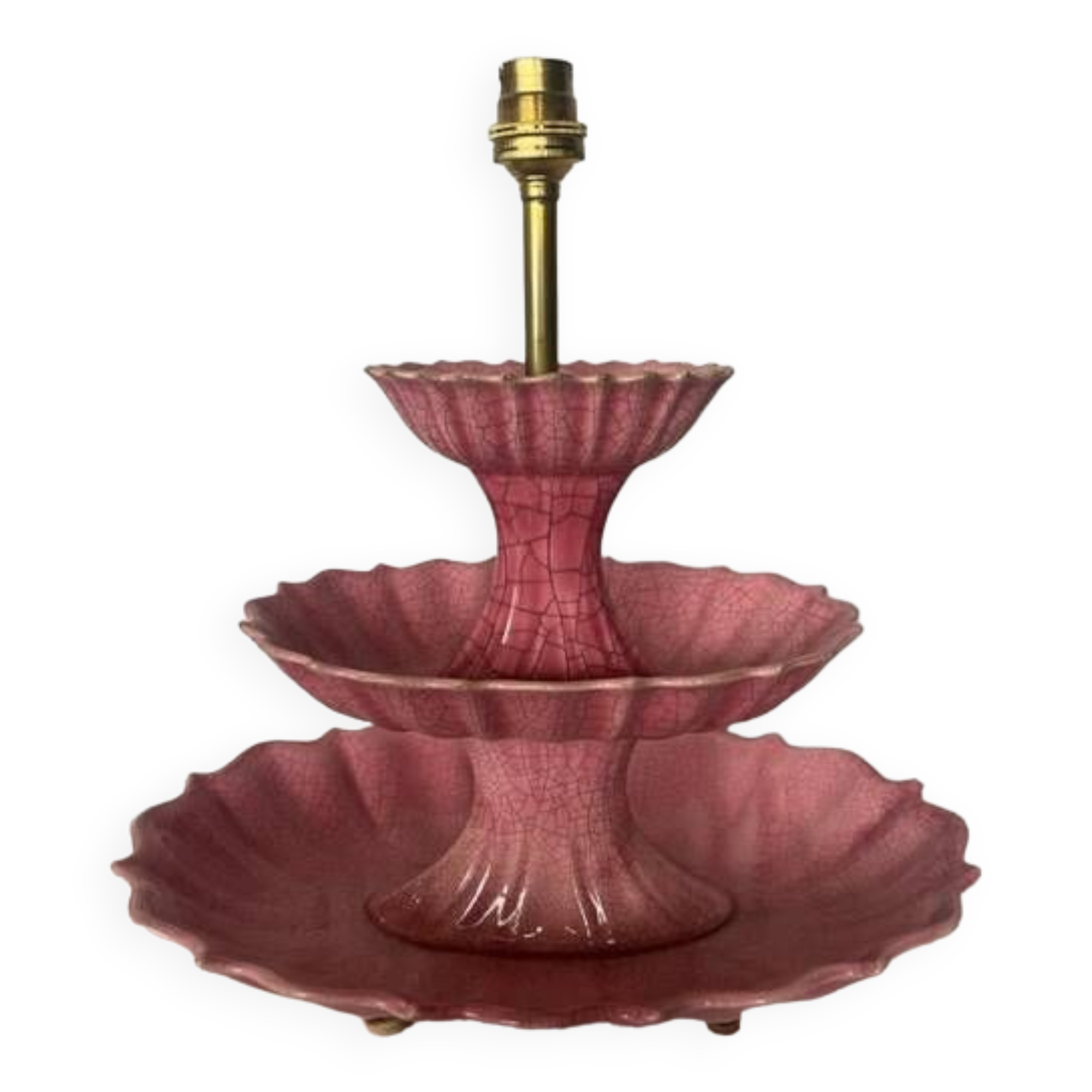 Vintage ceramic lamp base