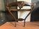Antique wall console in carved walnut, Louis XV style, 19th century.