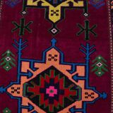 Turkish Multicolour Oushak Runner Sku 2063