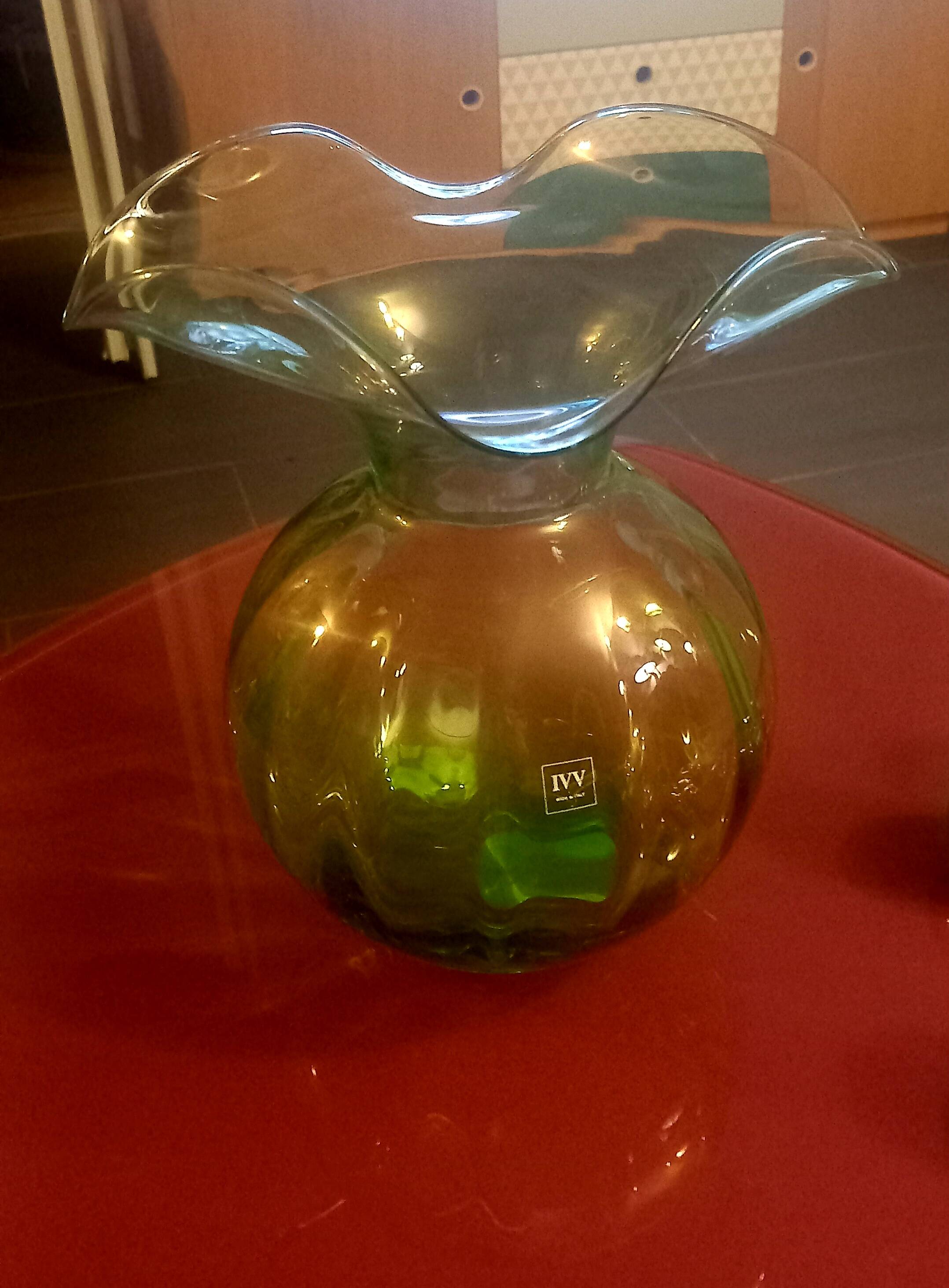 Murano vase by Maison IVV