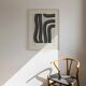 Abstract lines giclee print, 50x70cm