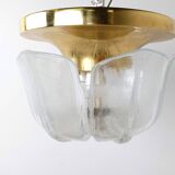Vintage chandelier by Glashutte Limburg, 1960s